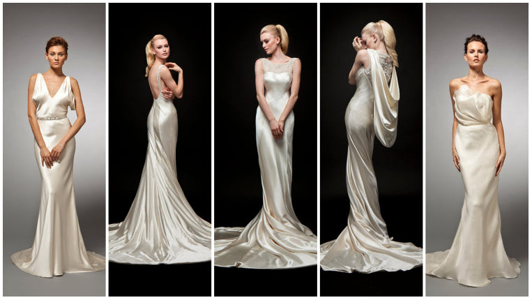 Trending 1930s Vintage Bias Cut Wedding Dresses in 2024