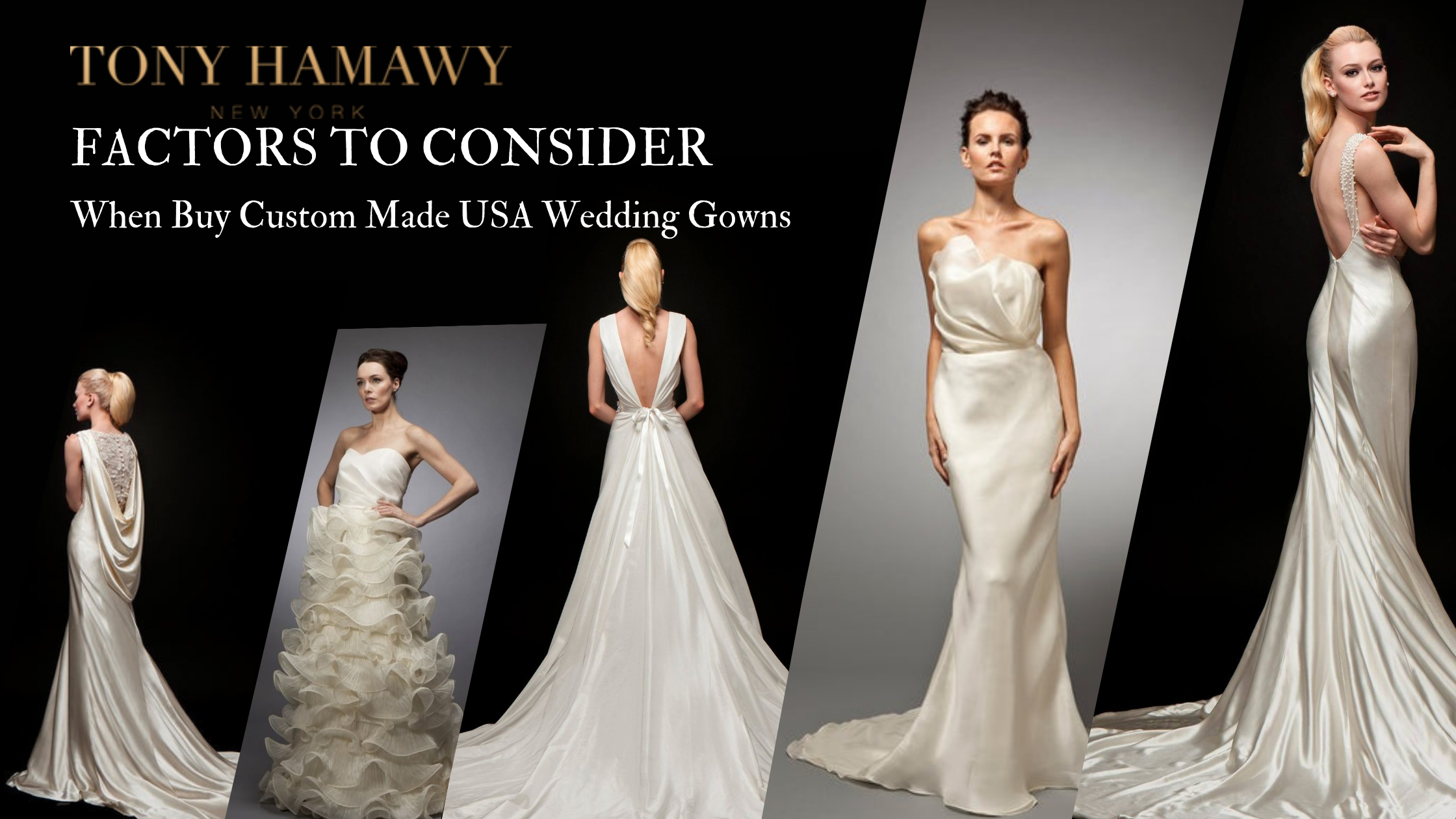 Custom Made USA Wedding Gowns