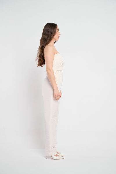 Evening Party Dress with Side Pockets: Unique Bridal Attire
