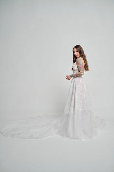 Silk Organza Couture Lace Gown: Explore Custom Options in York