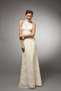French Lace Sleeveless custom Gown  near me New York