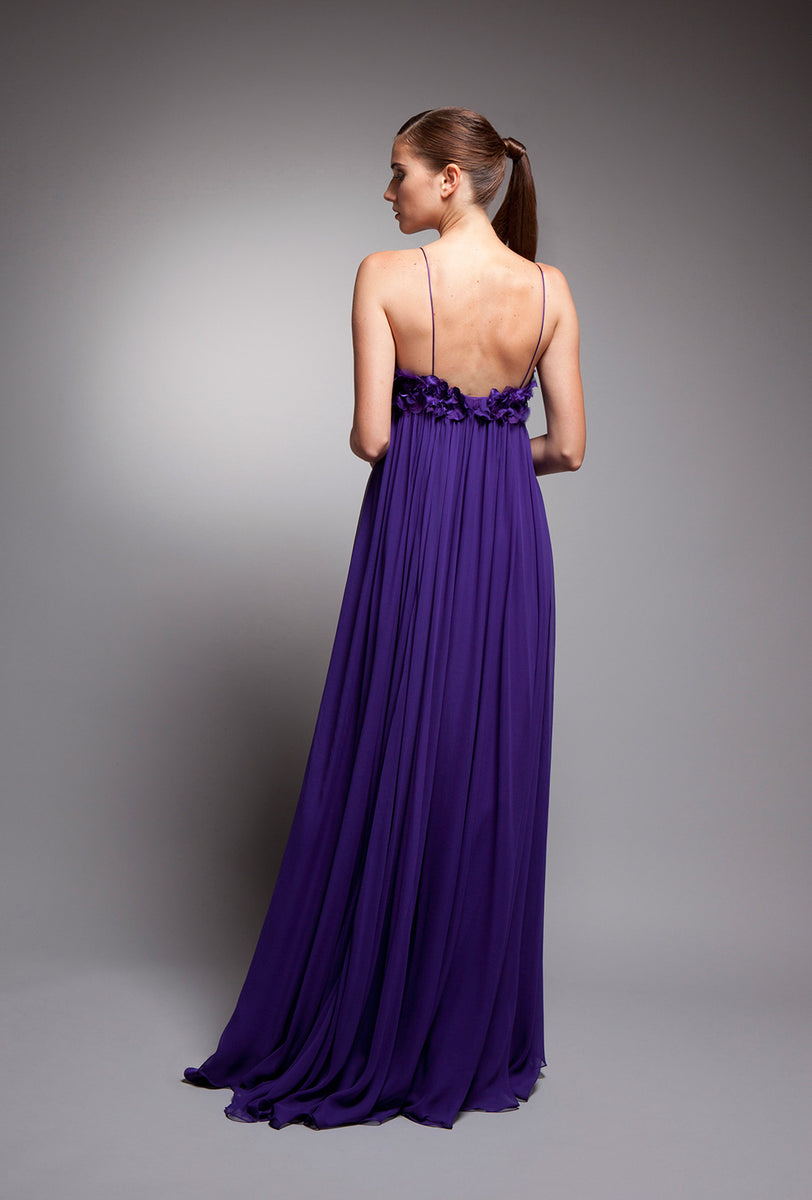 Violetta Vivid Purple Gown | Romantic Purple Wedding Dress