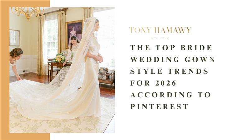 The Top Bride Wedding Gown Style Trends for 2026 According to Pinterest