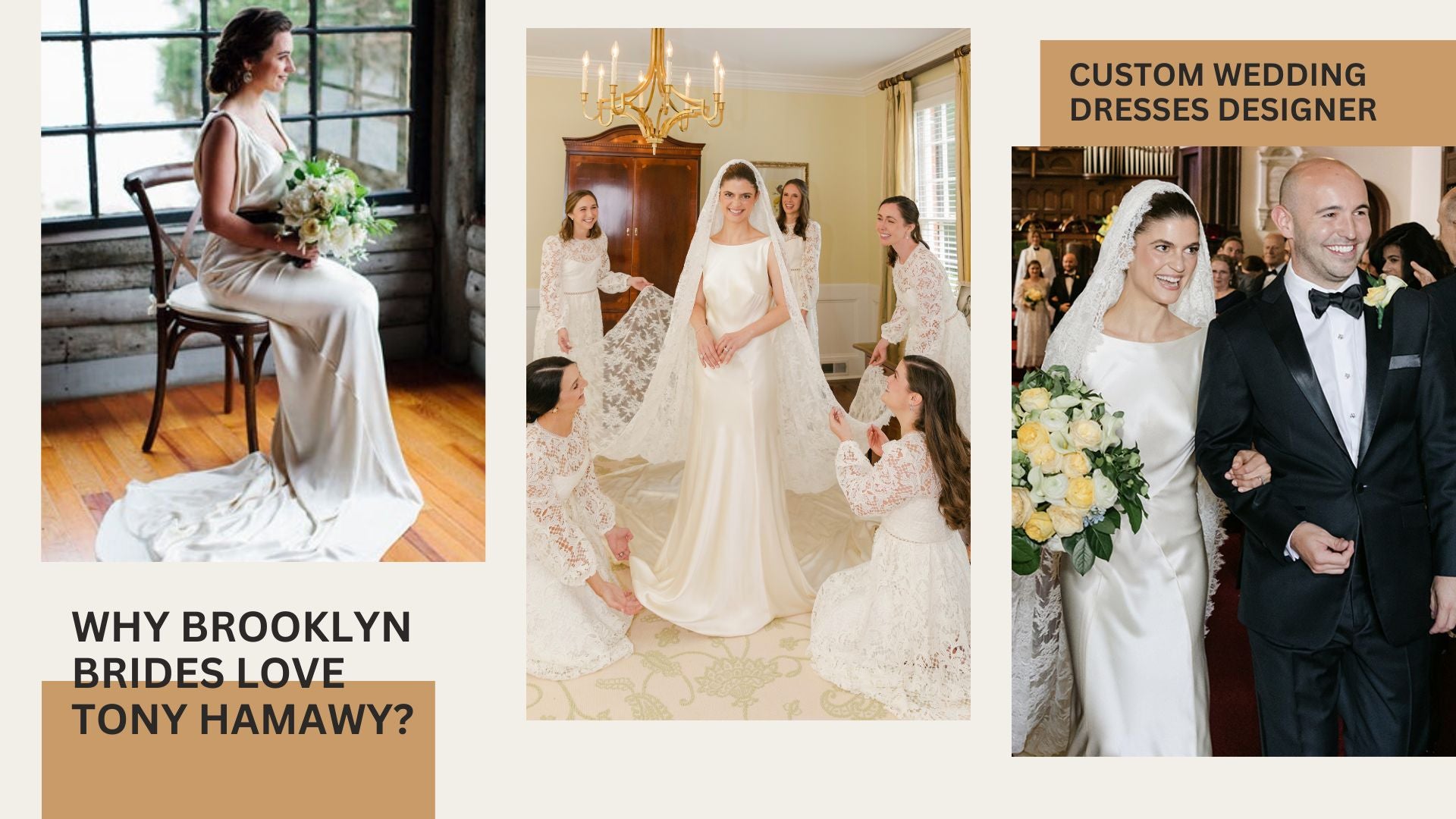 Custom Wedding Dresses Designer | Tony Hamawy