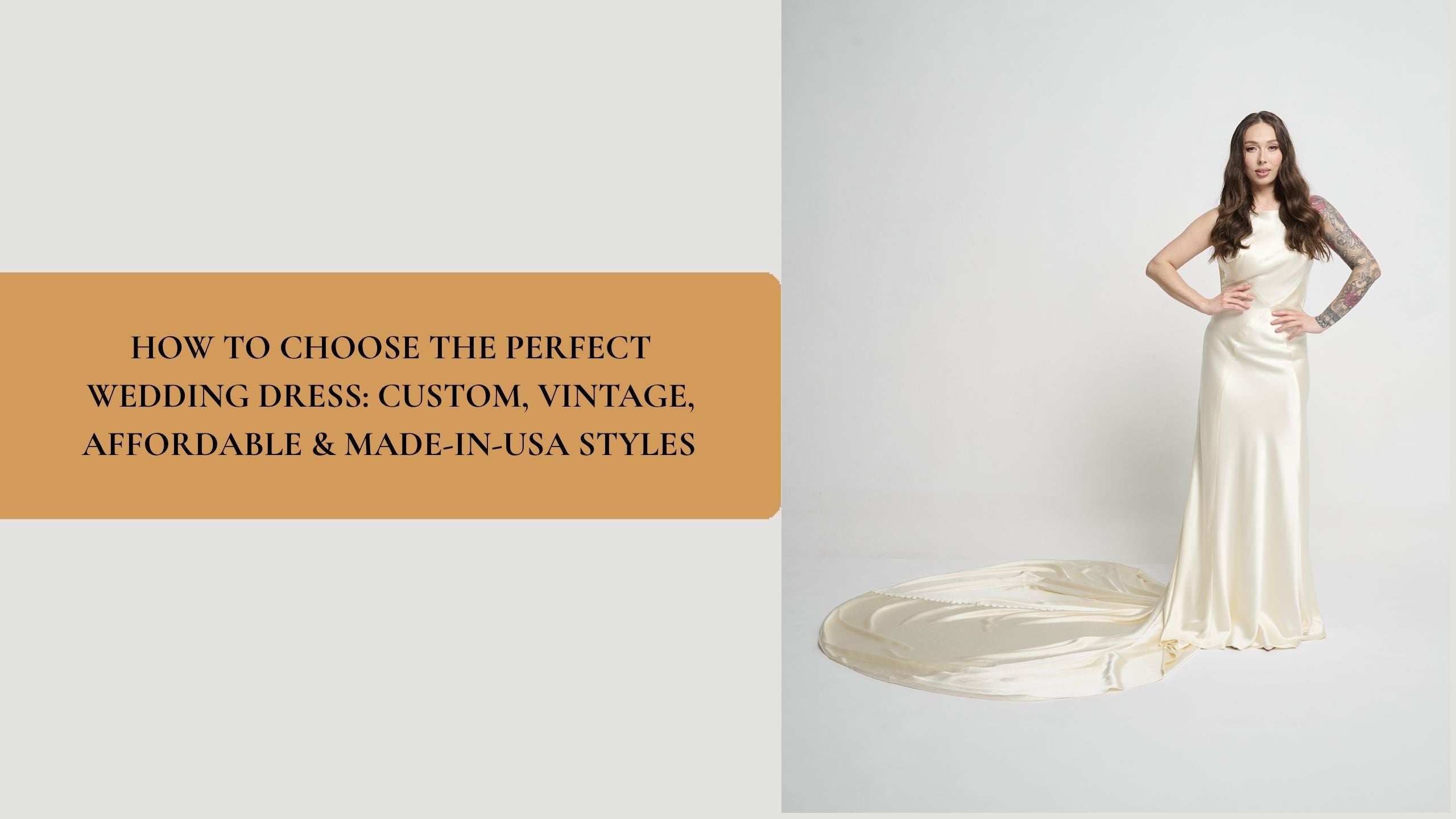 A guide on selecting a custom vintage wedding dress with unique and affordable styles for brides.