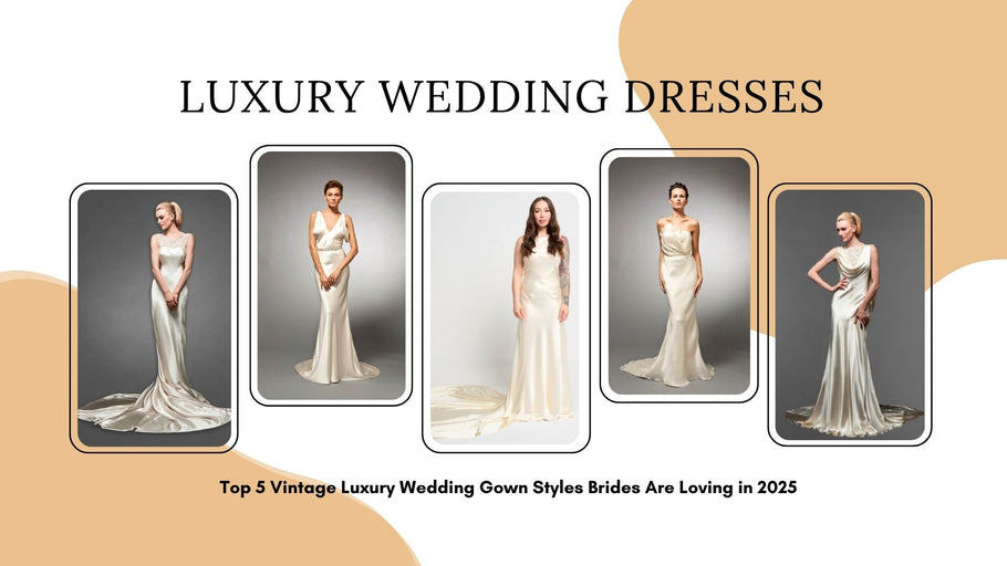 Top 5 Vintage Luxury Wedding Gown Styles Brides Are Loving in 2025