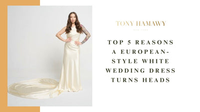 White Wedding Dress - Tony Hamawy
