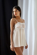 Lace & Yoryu Georgette Strapless Bridal Slip | Luxury A-Line Lace Mini Slip