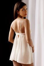 Lace & Yoryu Georgette Strapless Bridal Slip | Luxury A-Line Lace Mini Slip