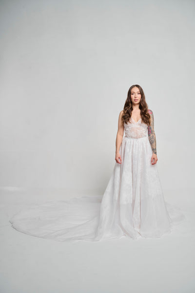 Buy Luxe Organza Custom Wedding Gown | Beaded Couture Buy Luxe Organza Custom Wedding Gown | Beaded Couture