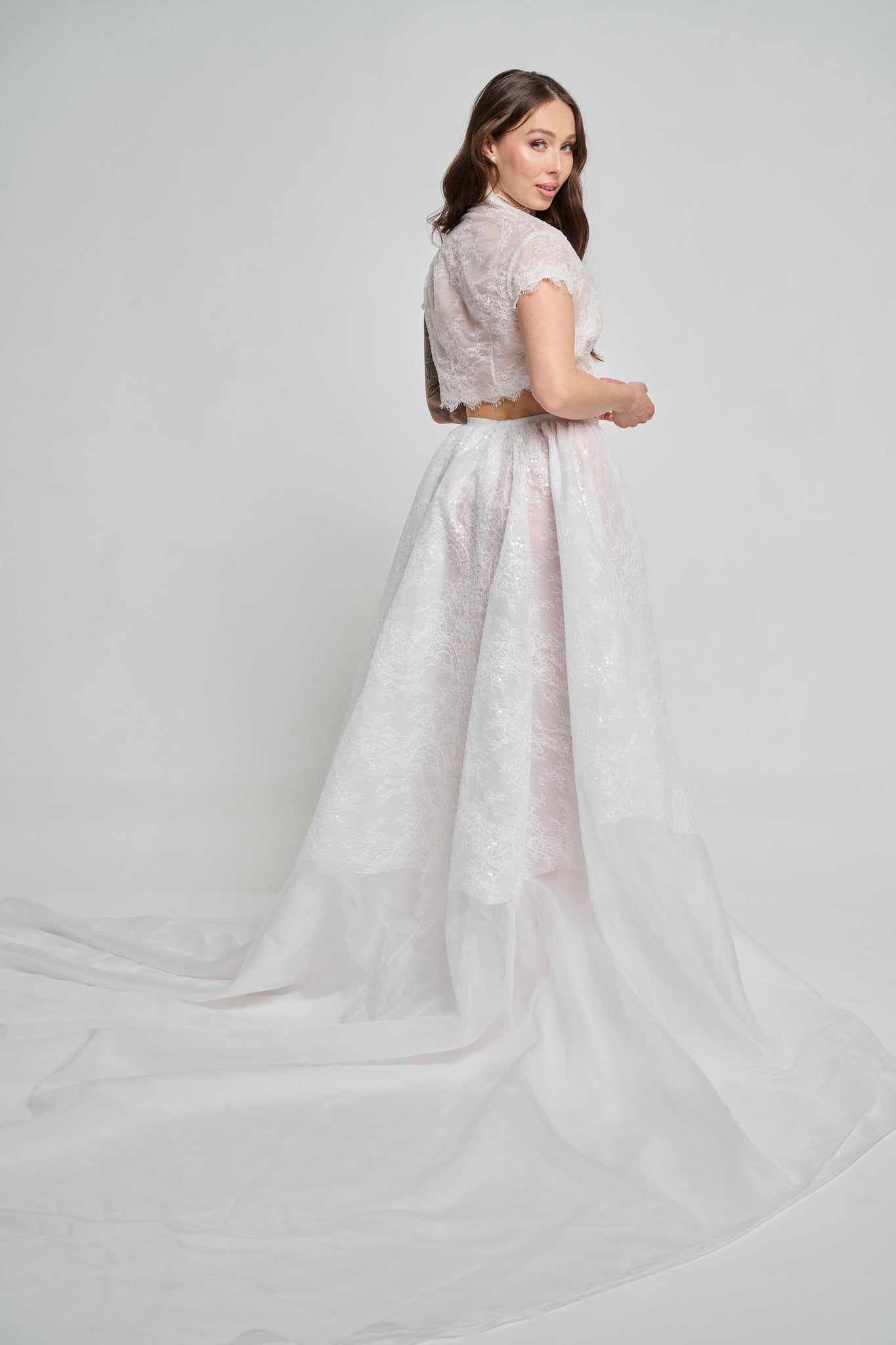 Bridal Separates | Hand-Beaded Couture Bolero Bridal Separates | Hand-Beaded Couture Bolero