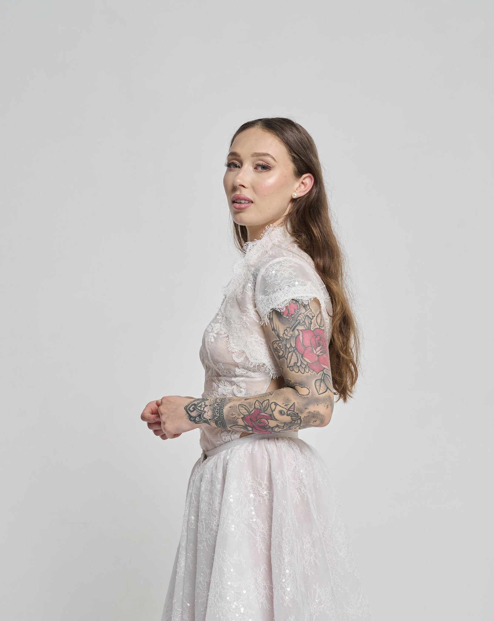 Bridal Separates | Hand-Beaded Couture Bolero Bridal Separates | Hand-Beaded Couture Bolero