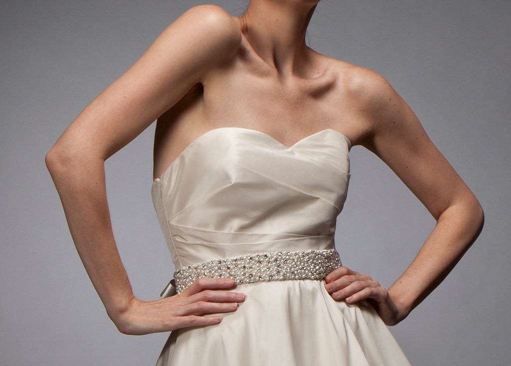 Buy Taffeta and Organza Bridal Gown in New York Ivory / 4 Buy Taffeta and Organza Bridal Gown in New York Ivory / 4