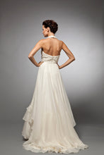back design view of  Bridal custom Gown near me