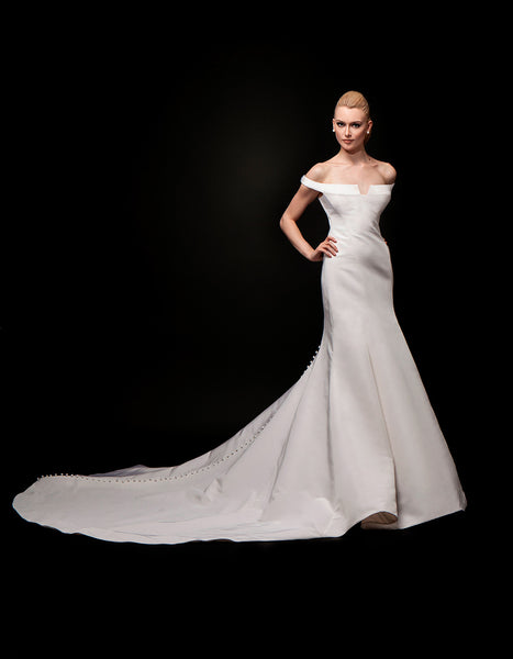 Carrie - Off the Shoulder Bridal Gown