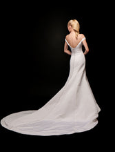 Off the Shoulder custom Bridal Gown Media 