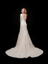 back side design a Lace Long Sleeve Bridal Gown near me